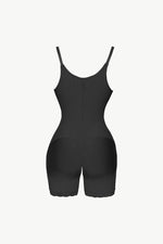Full Size Side Zipper Under-Bust Shaping Bodysuit - Ladyez