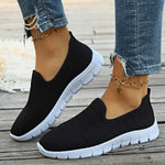 Round Toe Mesh Slip-Ons