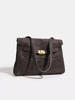 Buckle Closure Shoulder Bag