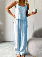 Scoop Neck Cami and Pants Set