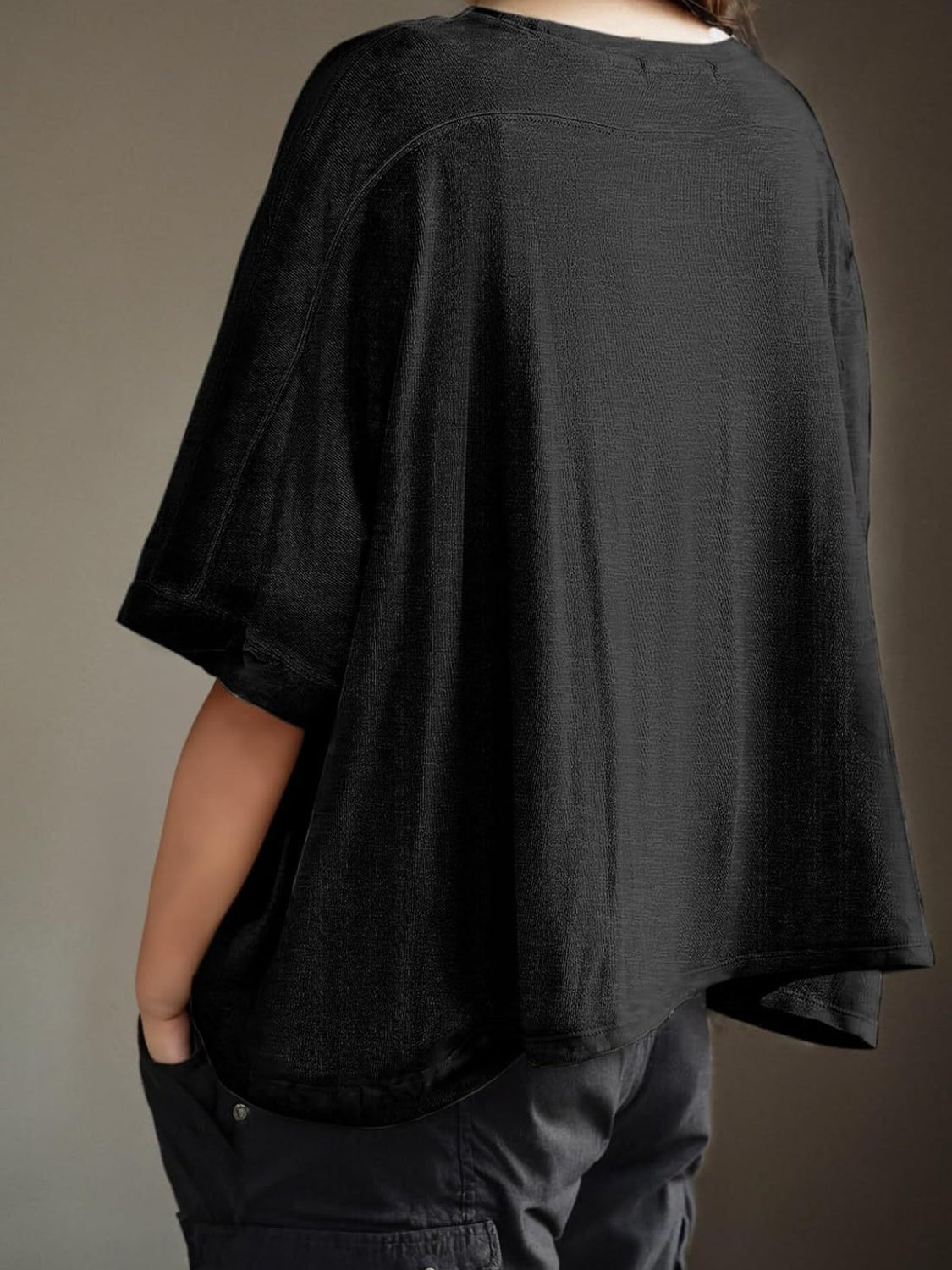 Lovelet Round Neck Half Sleeve T-Shirt - Ladyez