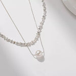 Double Layered Pearl Necklace