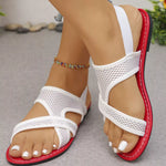 Open Toe Mesh Sandals