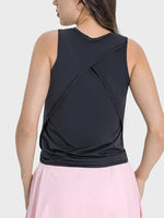 Millennia Round Neck Active Tank - Ladyez