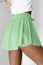 Drawstring Active Skorts