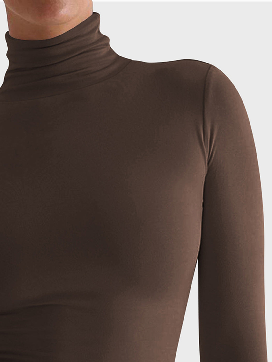 Lovelet Turtleneck Long Sleeve T-Shirt - Ladyez