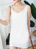 Spaghetti Strap Mini Dress - Ladyez
