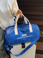 Sporty Duffel Bag with Shoulder Strap