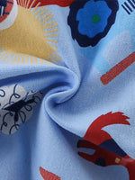 Children's Printed Crew Neck Short Sleeve T-Shirt