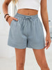 Drawstring Shorts with Pockets