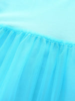 Children's Bunny Embroidered Tulle Dress