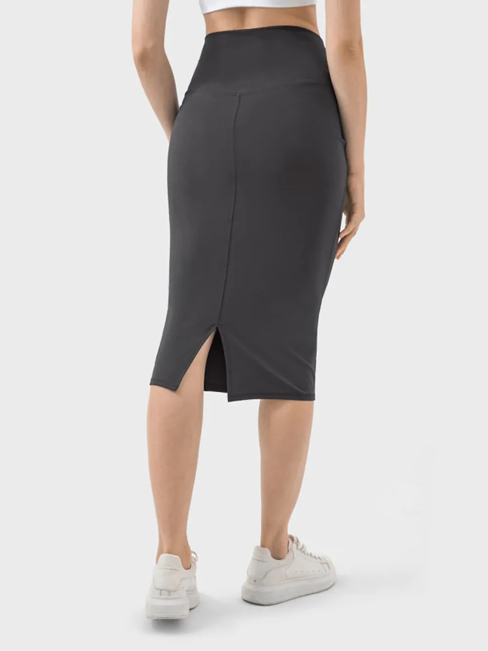 Millennia Slit Wrap Active Skirt - Ladyez