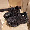 Lace Up Platform Sneakers