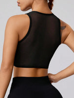 Round Neck Active Tank - Ladyez