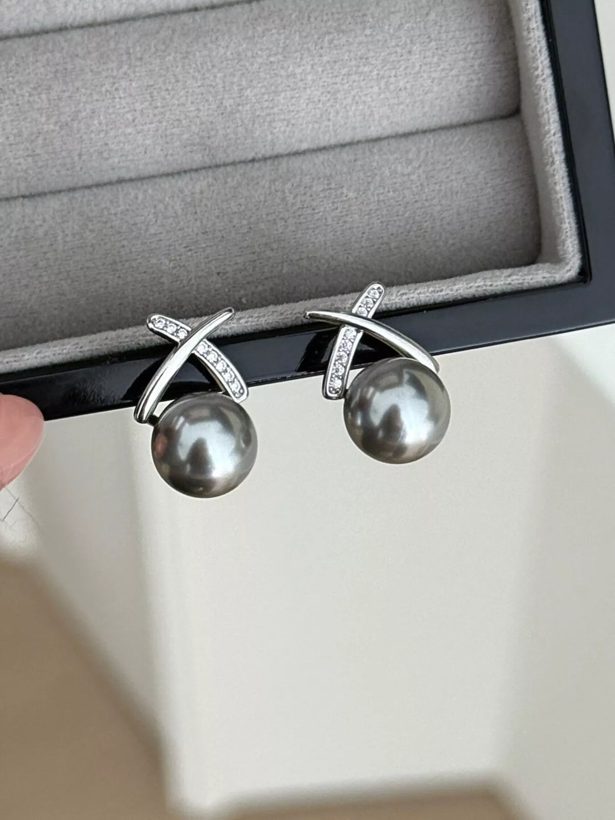 Pearl Stud Earrings