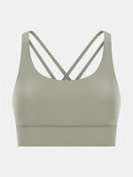 Millennia Crisscross Scoop Neck Active Tank - Ladyez