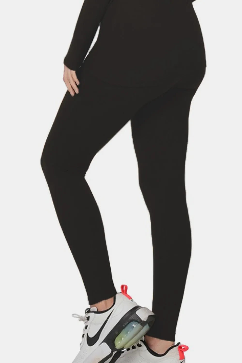 Zenana Full Size Turtleneck Top and Leggings Lounge Set - Ladyez
