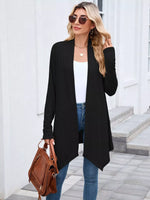 Open Front Long Cardigan