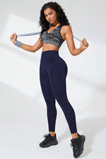 High Waist Active Leggings - Ladyez