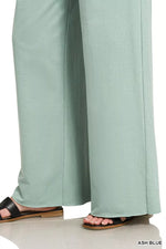 Zenana French Terry Wide Leg Sweatpants