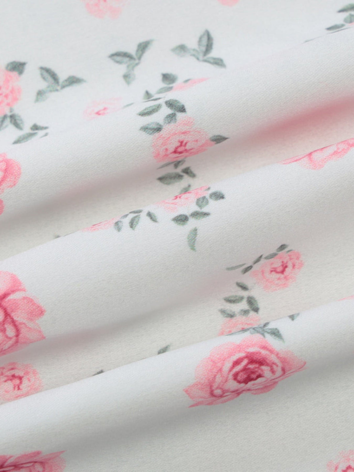 Floral Print Spaghetti Strap Midi Dress