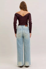 Judy Blue High Waist Column Straight Jeans