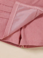 Children's Flounce Sleeve Shirt and Skort Set