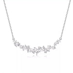925 Sterling Silver Zircon Necklace