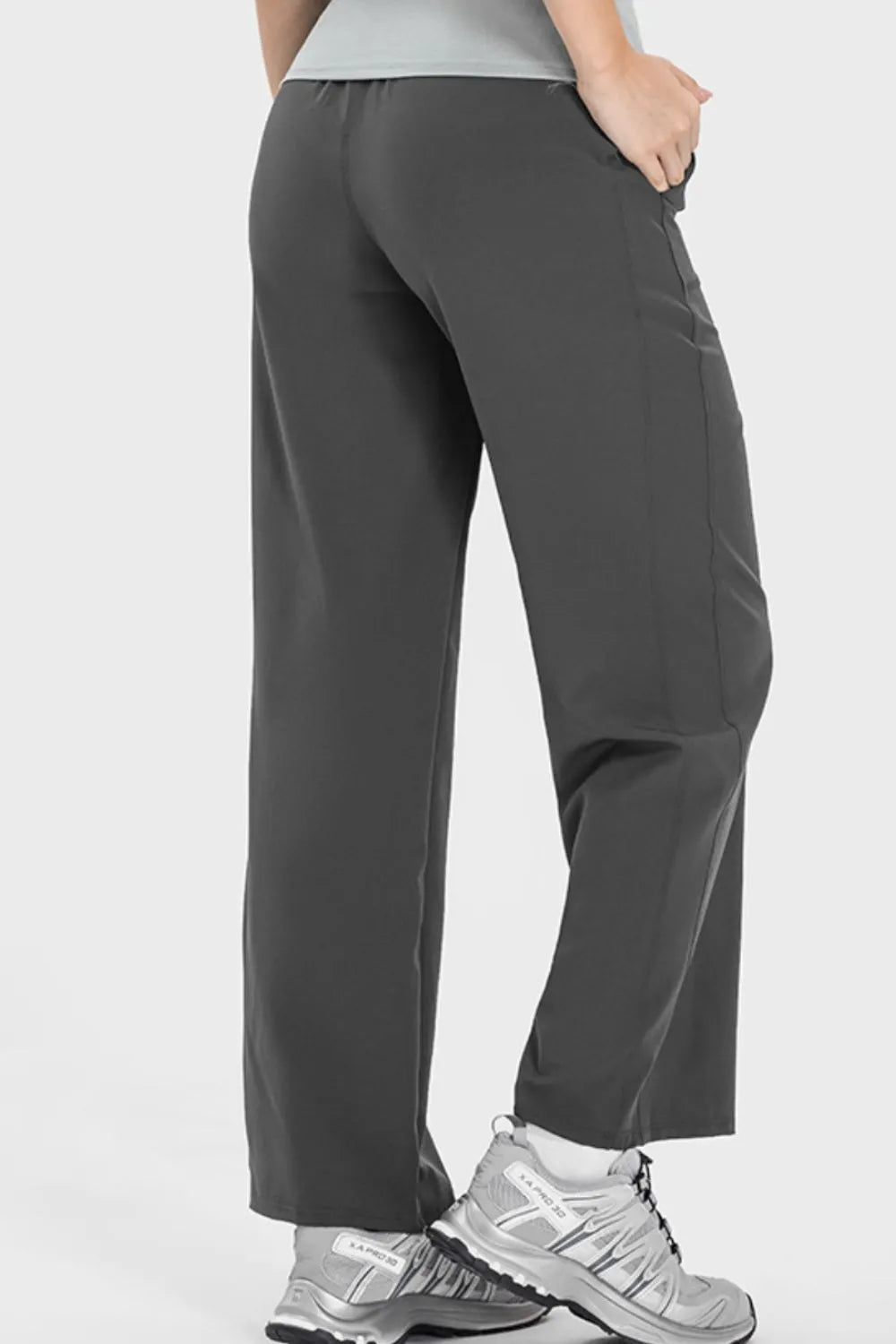 Millennia Drawstring Pocketed Active Pants - Ladyez