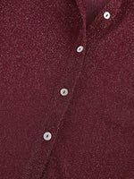 Button Up Shirt with Scarf