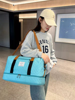Quilted Travel Duffel Bag