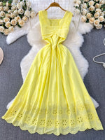 Lace Detail Sleeveless Dress