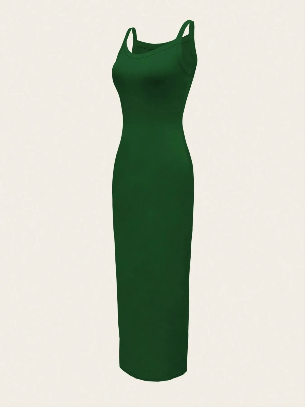 Scoop Neck Maxi Cami Dress - Ladyez