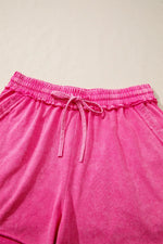 Drawstring Shorts with Pockets