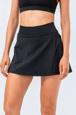 High Waist Pleated Active Skirt - Ladyez