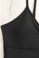 Cutout Spaghetti Strap One-Piece Swimwear - Ladyez