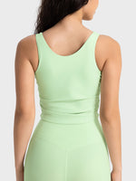 Millennia Cropped Sport Tank - Ladyez