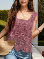 Cutout Wide Strap Cover-Up - Ladyez