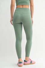 MONO B Venice Cloud Light Contour High-Waisted Leggings - Ladyez