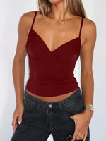 V-Neck Cami Top - Ladyez