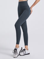 Wide Waistband Sports Leggings - Ladyez