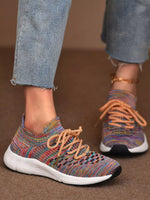 Round Toe Lace Up Athletic