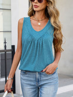 Casual V-Neck Tank