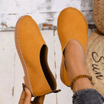 Round Toe Slip-Ons