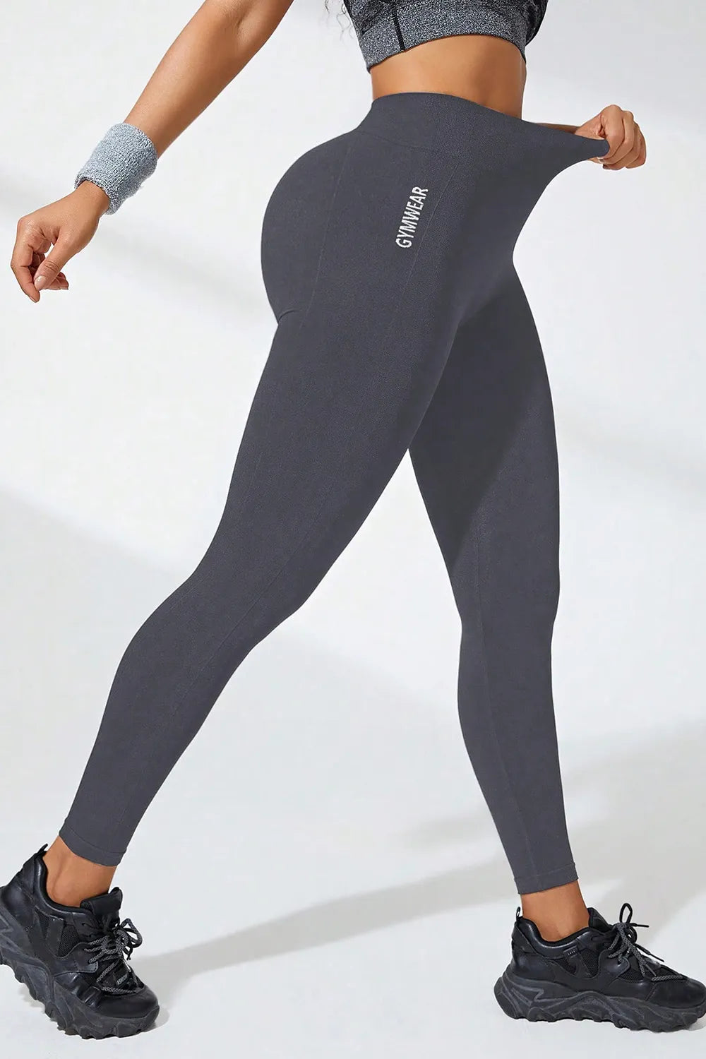 High Waist Active Leggings - Ladyez
