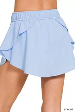 Zenana Soft Woven Active Skorts