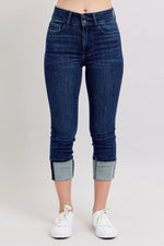 Judy Blue High-Waist Double Waist Band Skinny Jeans - Ladyez