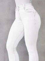 Full Size Wash High-Waisted Flare Jeans Plus Size