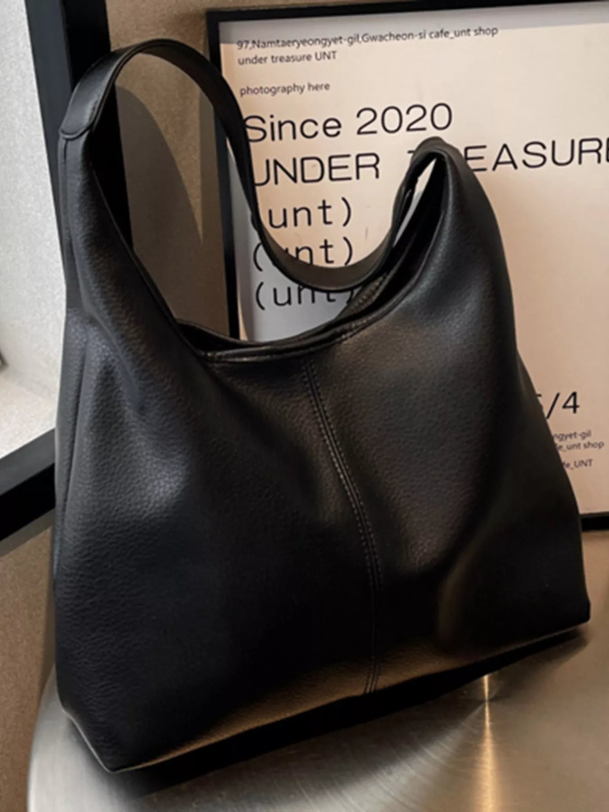 PU Leather Shoulder Bag