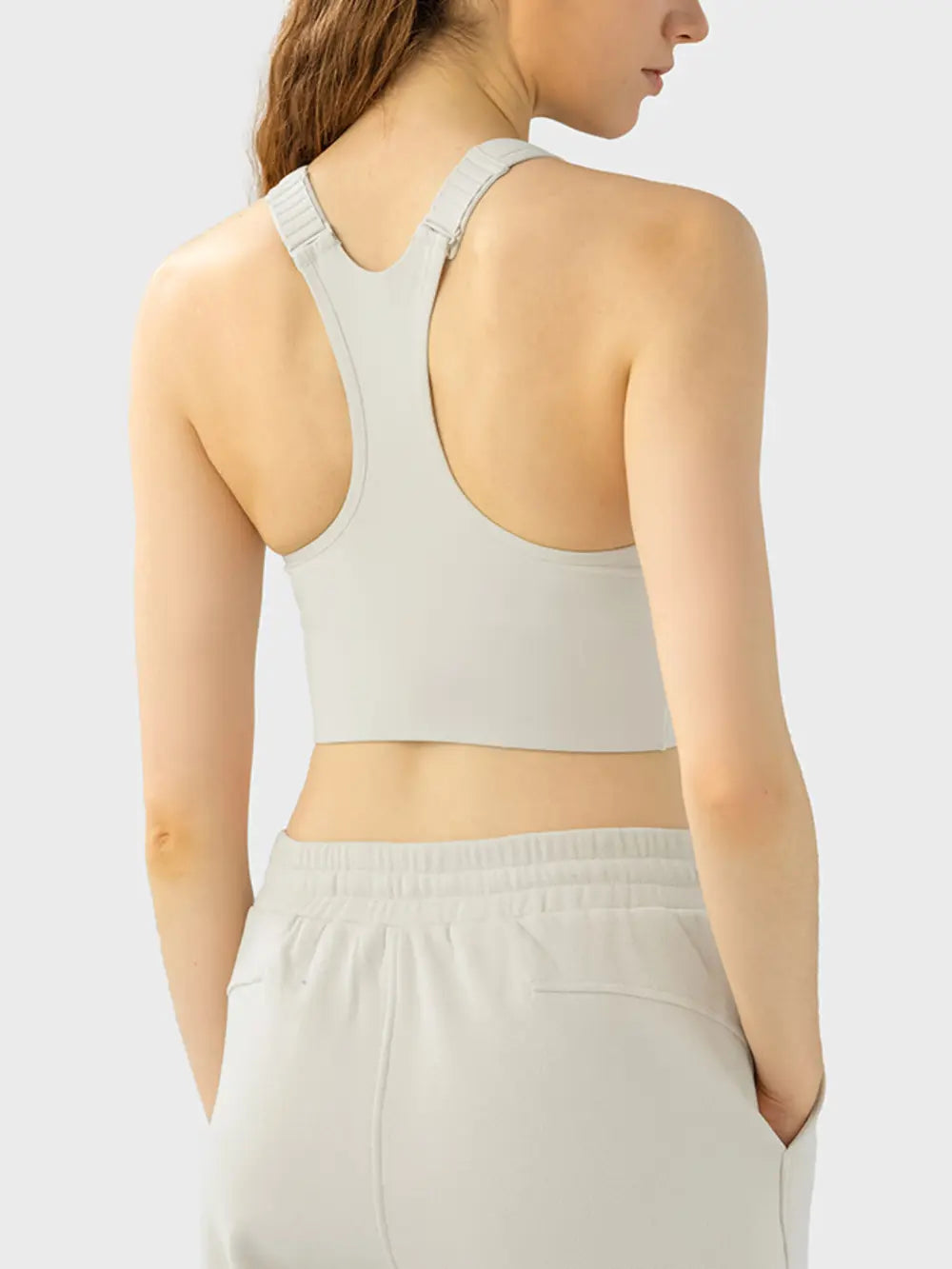 Millennia Wide Strap Sport Bra - Ladyez